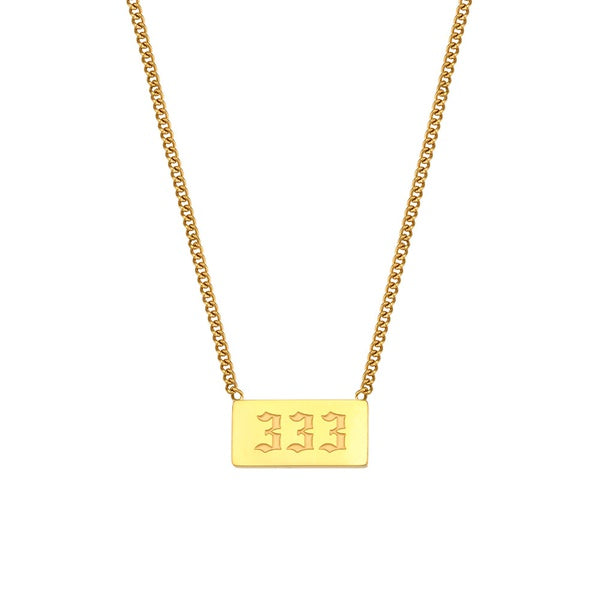 Angel Numbers Necklace